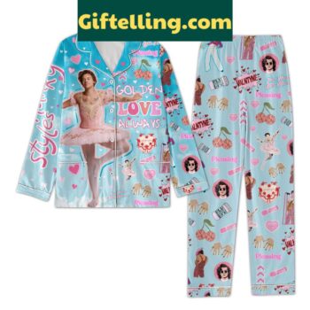 Harry Styles Golden Love Away Polyester Pajamas Set