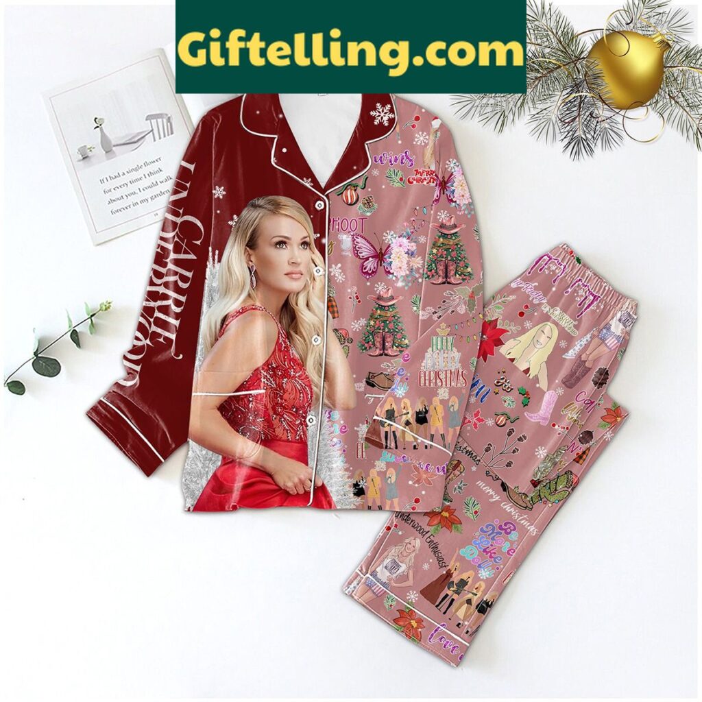 Carrie Underwood Have A Holly Dolly Christmas Pajamas Set