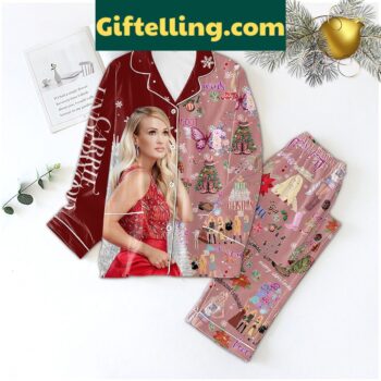 Carrie Underwood Have A Holly Dolly Christmas Pajamas Set