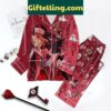 Hazbin Hotel anime polyester pajamas set for lounging