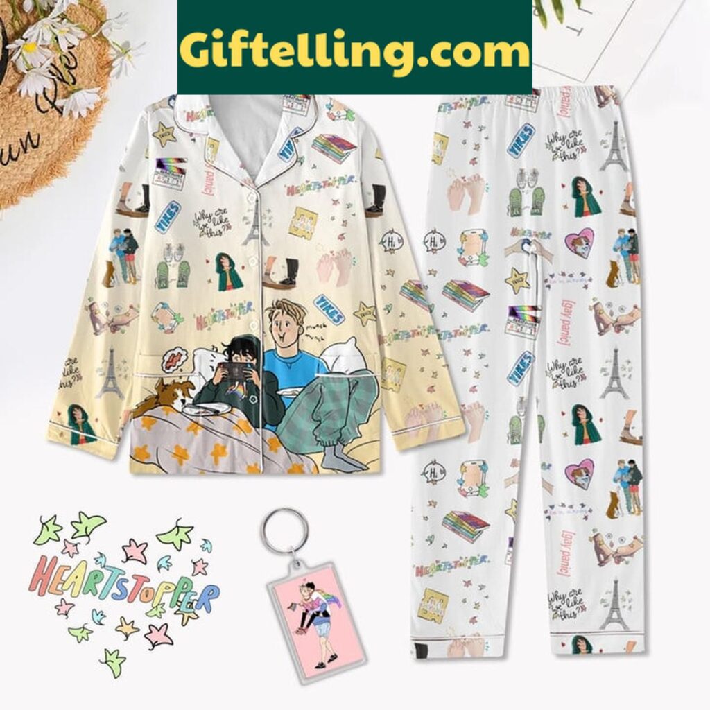 Heartstopper Why Are We Like product image showing design and team colors