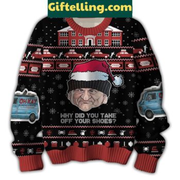 Home Alone Why Are You Dressed Like a Chicken funny ugly sweater