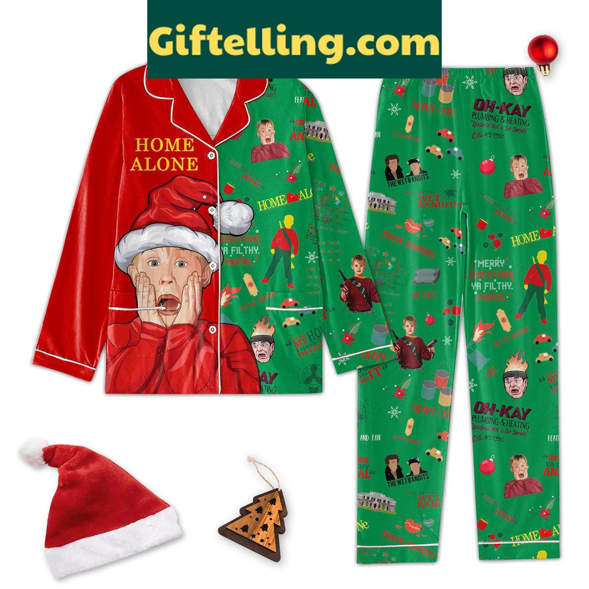 home-alone-merry-christmas-ya-filthy-animal-pajamas-set-for-holiday-fun-1 Home Alone Merry Christmas Ya Filthy Animal Pajamas Set