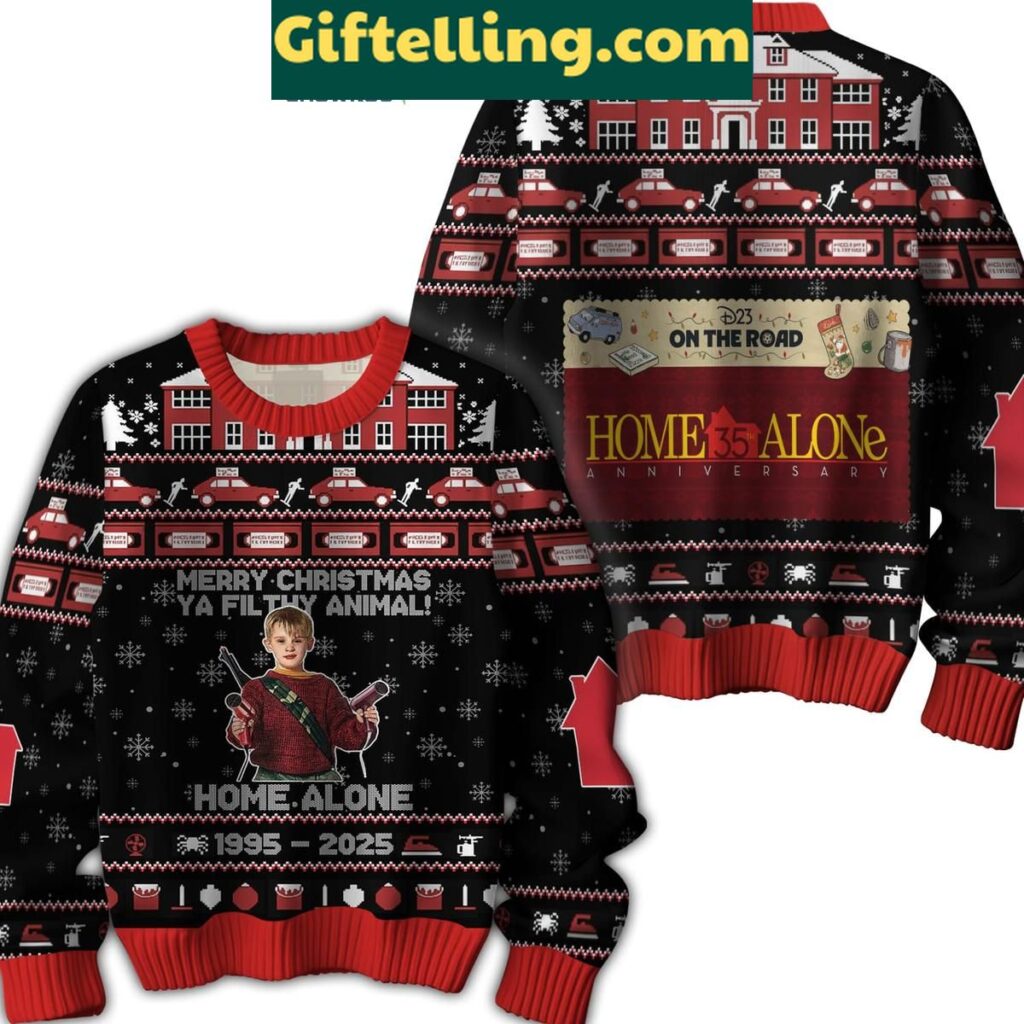 Home Alone Merry Christmas Ya Filthy Animal Ugly Sweater