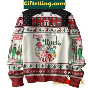 Home Alone Jingle Bell Rock ugly Christmas sweater