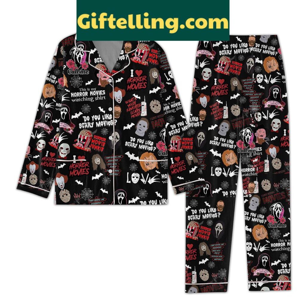 Horror Movies Pajamas Set