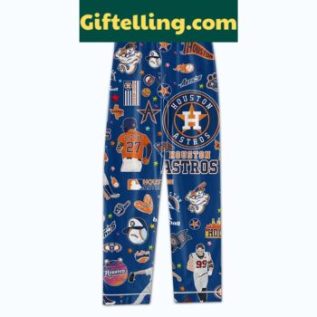 Houston Astros Ready 2 Reign Blue Pajamas Set