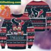 Houston Texans NFL Mickey Minnie Ugly Christmas Sweater