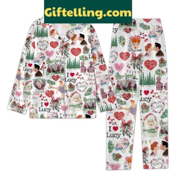 I Love Lucy Dear Santa We Can Splain Women's Pajamas Set