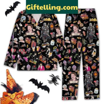 I Love Pedro Pascal The Last Of Us Happy Halloween Pajamas Set