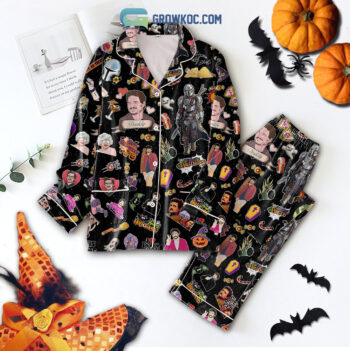 I Love Pedro Pascal The Last Of Us Happy Halloween Pajamas Set