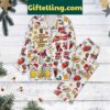 I Run On Budweiser And Christmas Cheer Pajamas Set - Holiday Gift