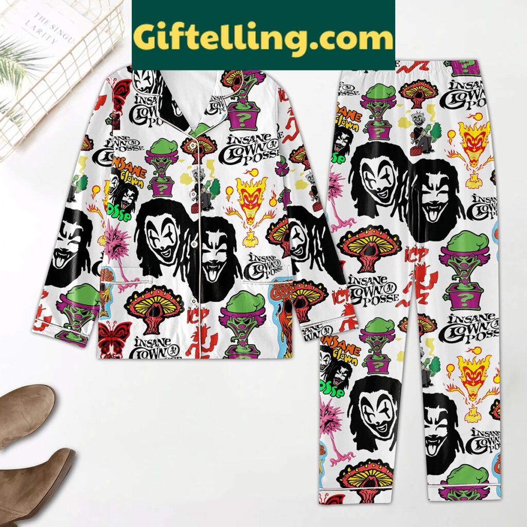 Insane Clown Posse Boogie Woogie Wu Fan Polyester Pajamas Set