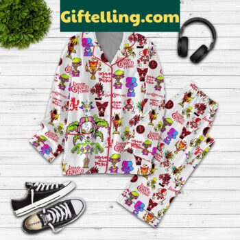 Insane Clown Posse in Fire Polyester Pajamas Set