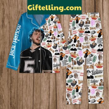 Jack Harlow Popping Polyester Pajamas Set
