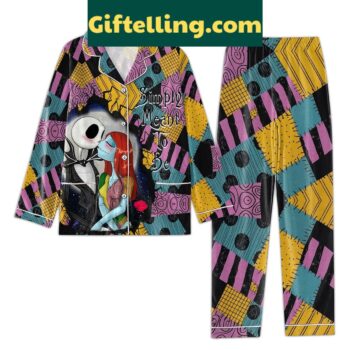 Jack Skellington Simple Meant To Be Pajamas Set