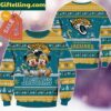 Jacksonville Jaguars NFL Mickey Minnie Ugly Christmas Sweater