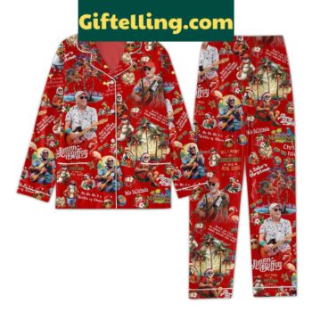 Jimmy Buffett Christmas Pajamas Gift Set