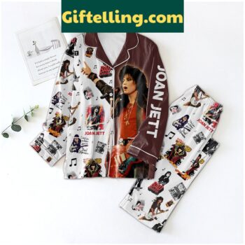 Joan Jett Bad Reputation Polyester Pajamas Set