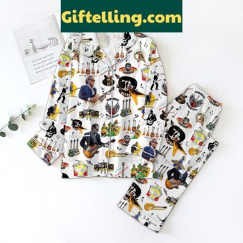 Joe Bonamassa Blue Love Polyester Pajamas Set