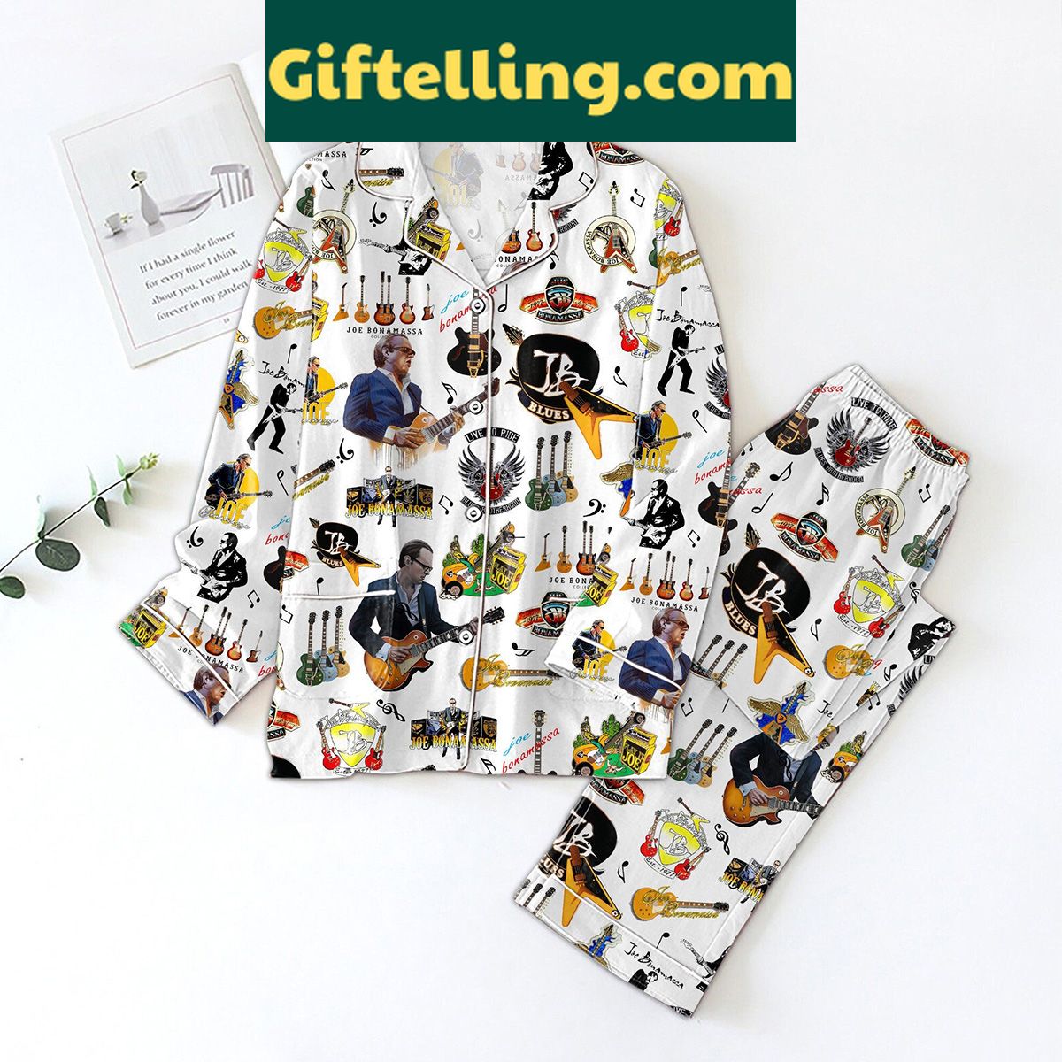 joe-bonamassa-blue-love-polyester-pajamas-set-music-inspired-gift-1 Joe Bonamassa Blue Love Polyester Pajamas Set