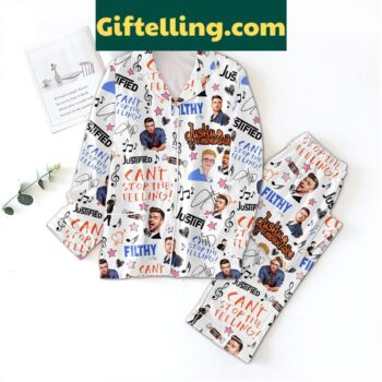 Justin Timberlake Filthy Polyester Pajamas Set