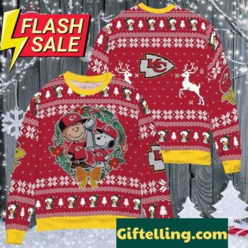 Kansas City Chiefs NFL Snoopy product image showing design and team colors