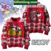 Kansas City Chiefs Peanuts Snoopy Ugly Sweater Christmas NFL Gift for Fans