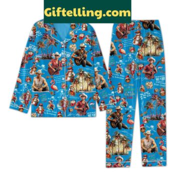Kenny Chesney Merry Christmas Pajamas Set for men and women