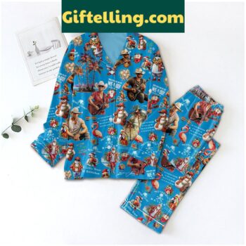 Kenny Chesney Merry Christmas Pajamas Set for men and women