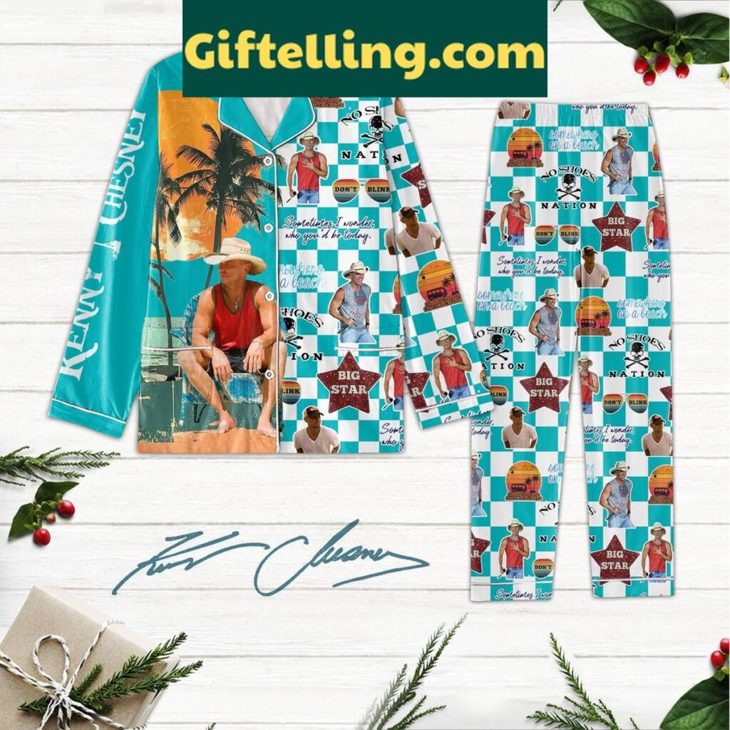 Kenny Chesney No Shoes Nation Pajamas Set