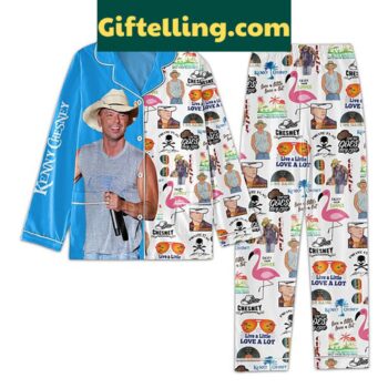 Kenny Chesney There Goes My Life Polyester Pajamas Set