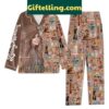 Lainey Wilson Bell Bottom Country Pajamas Set - Hillbilly Hippie Style