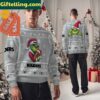 Las Vegas Raiders NFL Team Color Grinch Ugly Christmas Sweater