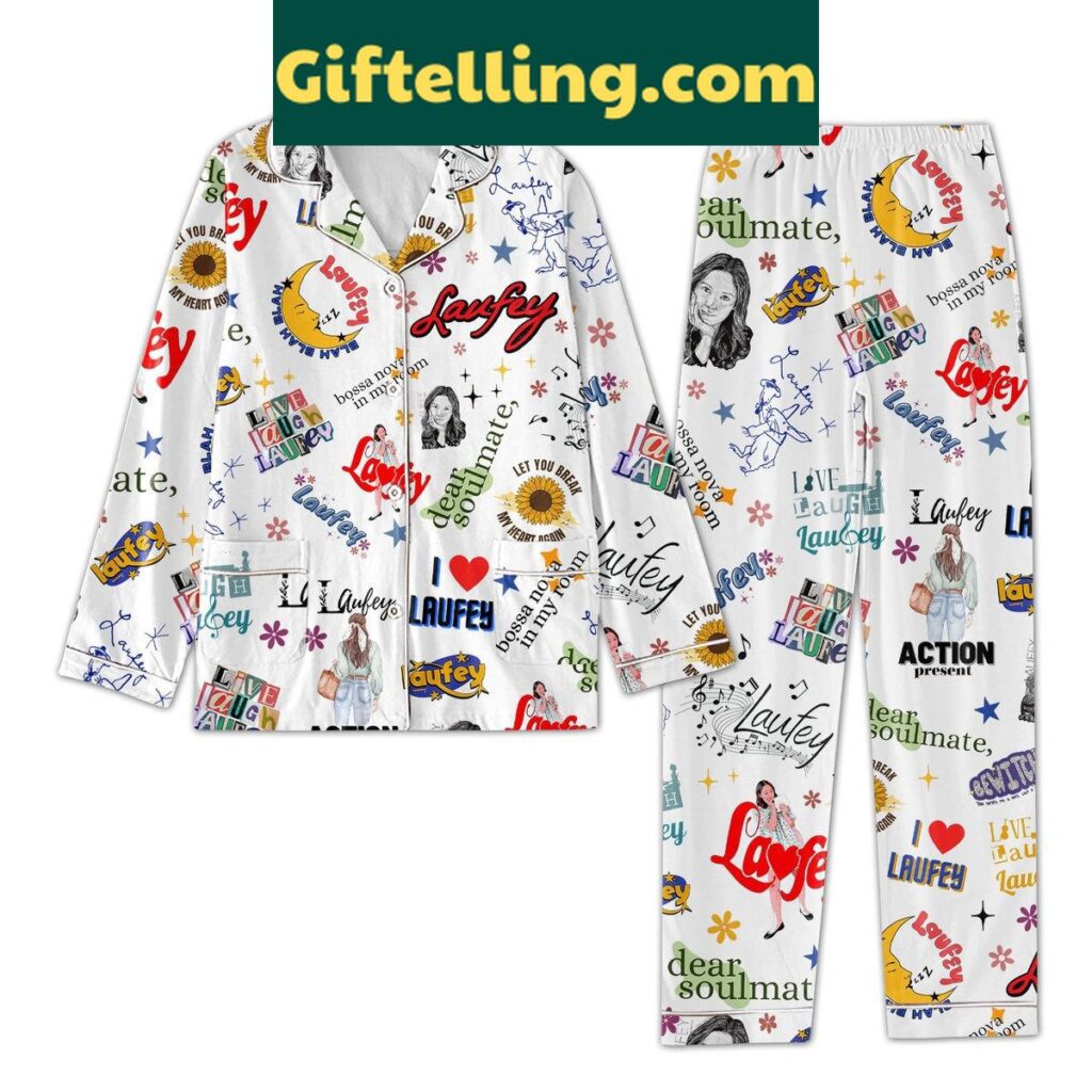 Laufey Bossa Nova Pajamas Set loungewear