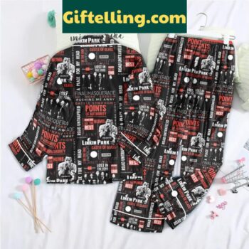 Linkin Park Final Masquerade Points Of Authority Polyester Pajamas Set