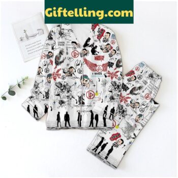 Linkin Park I Miss Chester Bennington Polyester Pajamas Set