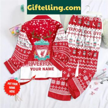 Liverpool Merseyside The Reds Christmas product image showing design and team colors