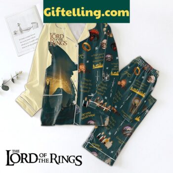 Lord of the Rings Taking Hobbits to Isengard Polyester Pajamas Set