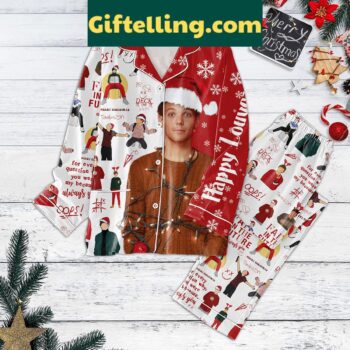 Louis Tomlinson Faith In The Future Always You Christmas Pajamas Set