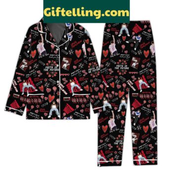 Louis Tomlinson Faith In The Future graphic pajamas set
