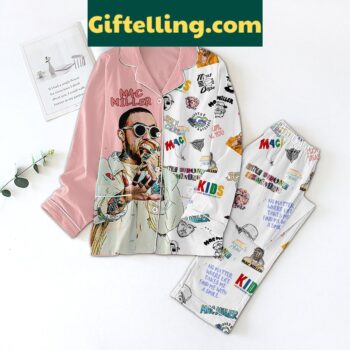 Mac Miller The Divine Feminine Pajamas Set loungewear for music fans