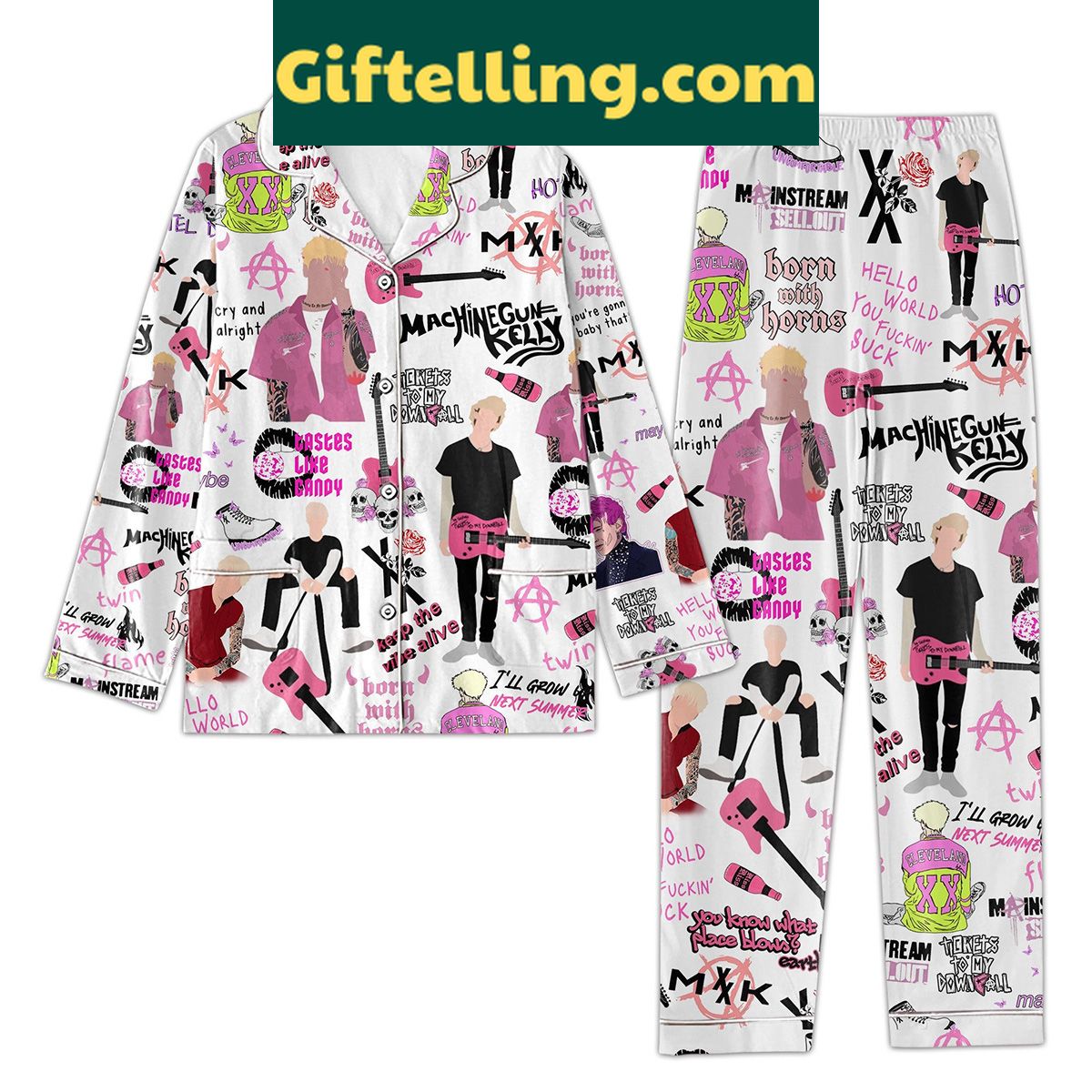 machine-gun-kelly-pajamas-set-keep-the-vibe-alive-loungewear-2 Machine Gun Kelly Keep The Vibe Alive Pajamas Set