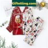 Madonna All I Want For Christmas Merry Madonnamas Polyester Pajama Set