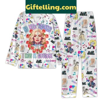 Women's Madonna No More Sadness I Kiss It Goodbye Pajamas Set