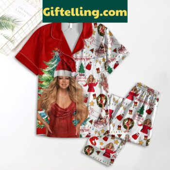 Mariah Carey Christmas Time Polyester Pajamas Set