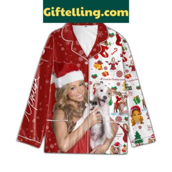 Mariah Carey's It's Time Christmas Pajamas Set