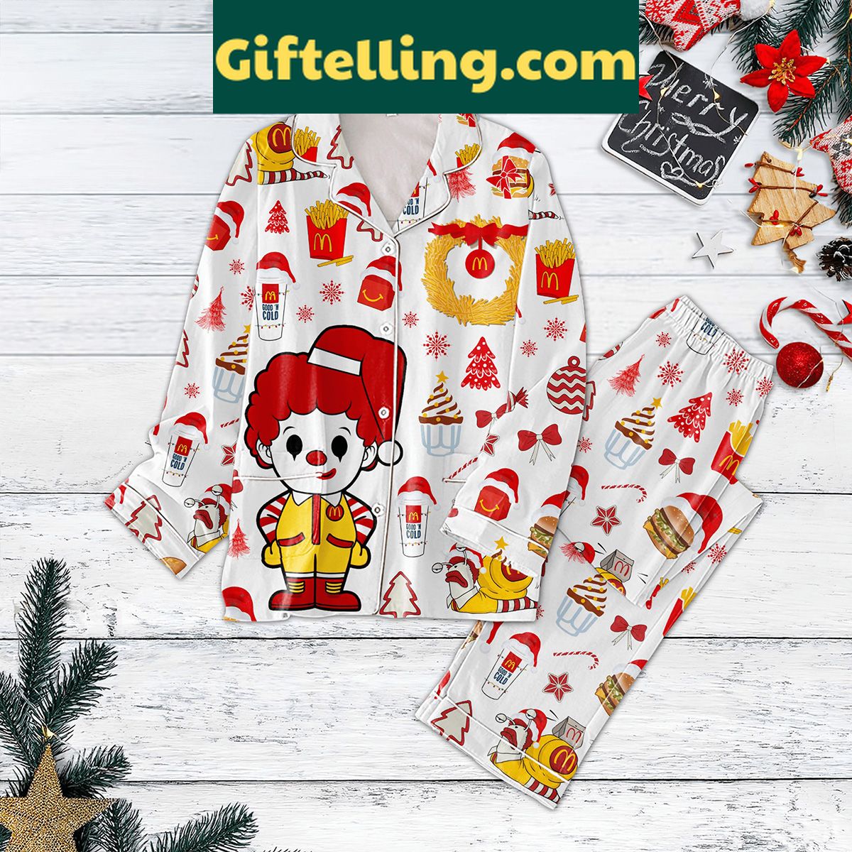 mcdonalds-happy-christmas-holiday-pajamas-set-for-the-whole-family-2 McDonald's Happy Christmas Holiday Pajamas Set