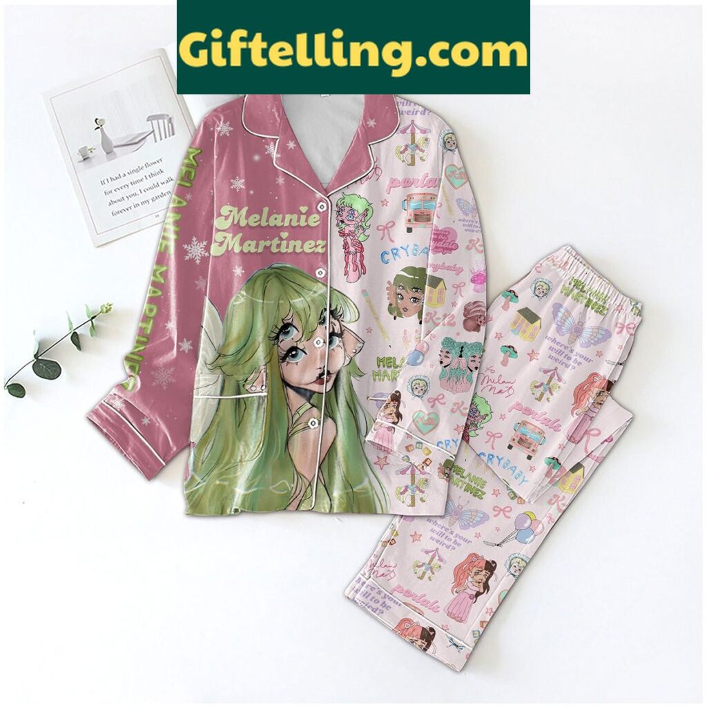 Melanie Martinez Don't Want To Leave This Play Date women's polyester pajamas set