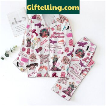 Melanie Martinez Show And Tell Fan Polyester Pajamas Set for women